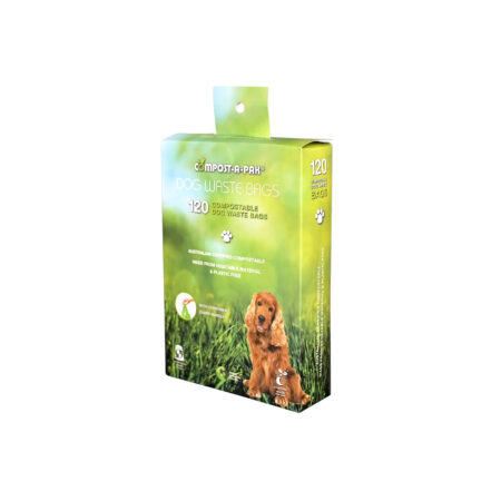 Compost-A-Pak Dog Waste Bags With Handles